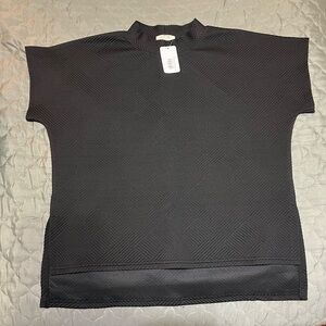 Elegant Black Women's Tunic Top